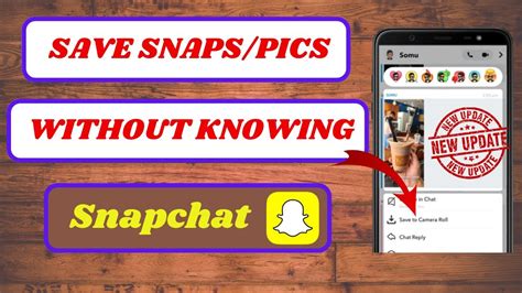 how to save pictures on snapchat without them knowing|how to save snapchats without them knowing.